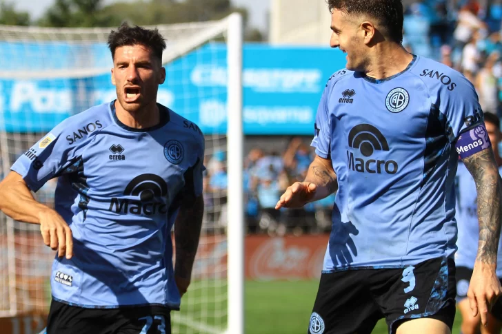 Belgrano le ganó con solvencia a Vélez y sigue con una campaña soñada