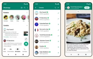 WhatsApp presenta Canales, una nueva forma de recibir información (sin chatear) de los temas que nos interesan WhatsApp presenta Canales, una nueva forma de recibir información (sin chatear) de los temas que nos interesan