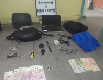 Entró a robar a una casa en pleno centro, quedó preso