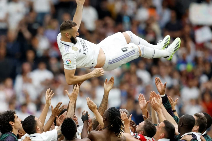 La despedida de Karim Benzema
