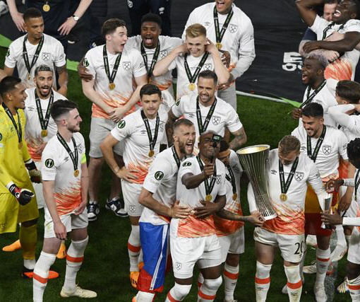 El West Ham inglés, campeón