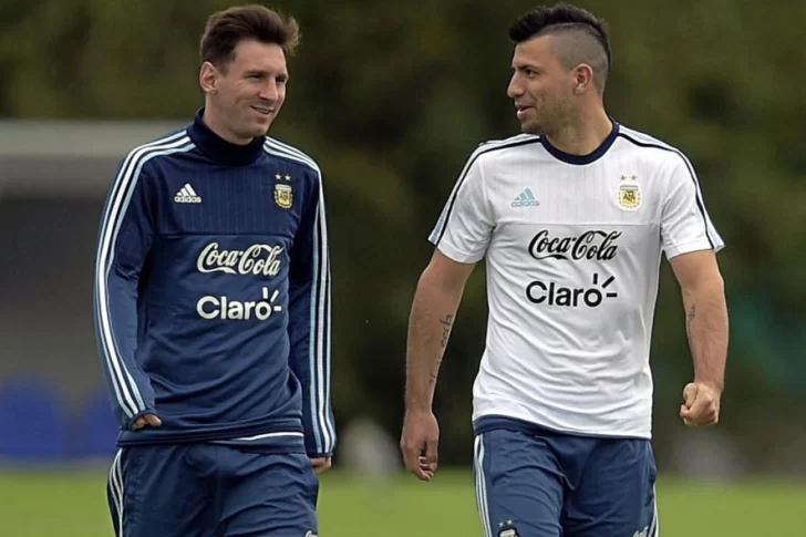 Agüero: “Messi buscó la felicidad”
