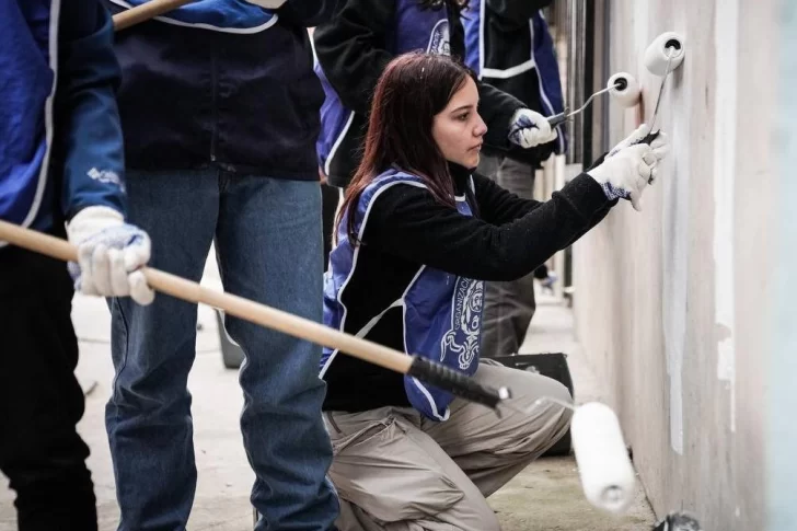 La Cámpora, cuidando los espacios públicos del país