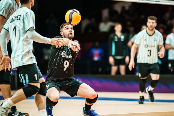 Argentina cierra hoy la primera etapa de la VNL
