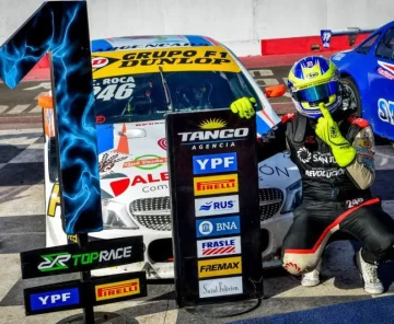 En la vuelta del TR Junior, Roca sigue con el dominio En la vuelta del TR Junior, Roca sigue con el dominio