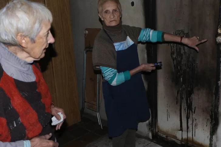 Dos ancianas y el drama de un incendio que fue muy selectivo