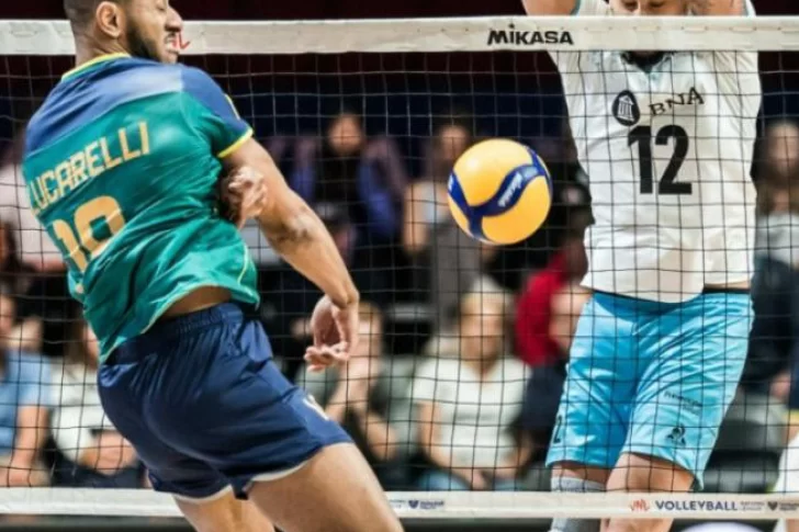 Argentina frente a Eslovenia, en el inicio del segundo tramo