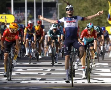 Tour de Francia: sorprendió Asgreen