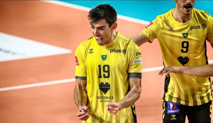 “Gonchi” Quiroga, al vóley francés “Gonchi” Quiroga, al vóley francés