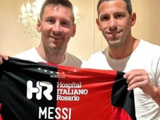 Maxi se despide con Messi como invitado