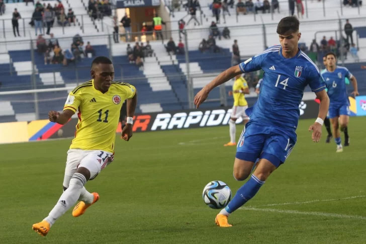 Italia derrotó a Colombia por 3 a 1, en el último juego del torneo en el San Juan Del Bicentenario
