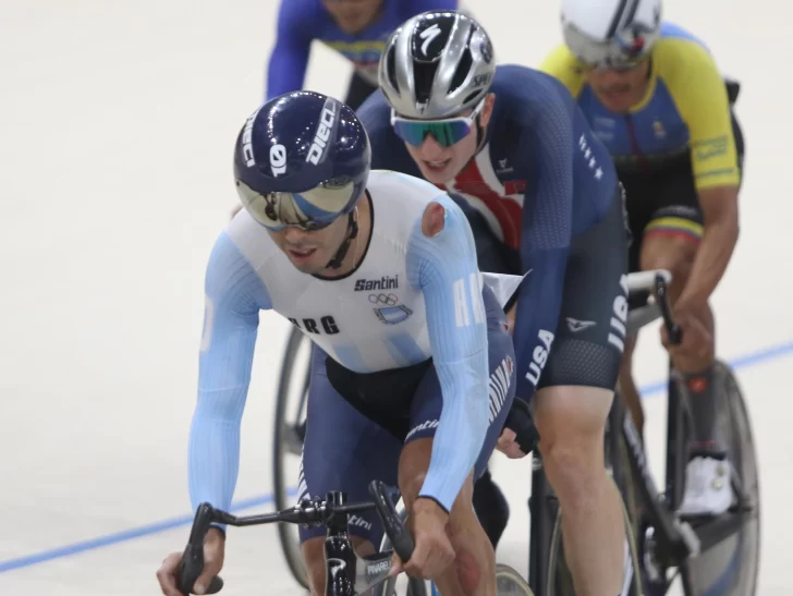 Nicolás Tivani terminó en el séptimo lugar de la prueba Omnium Nicolás Tivani terminó en el séptimo lugar de la prueba Omnium