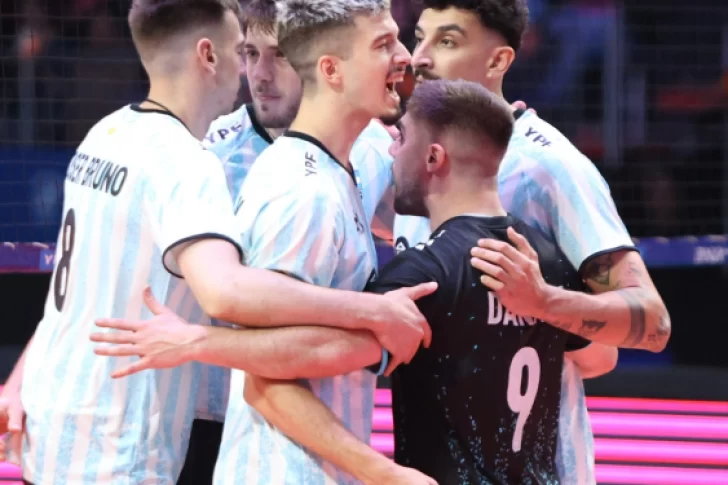Argentina se recuperó y le ganó a Canadá por la VNL
