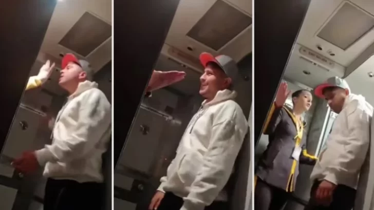 “¡Aterrizá hermano, si se ve!”: un pasajero protagonizó un escándalo en pleno vuelo “¡Aterrizá hermano, si se ve!”: un pasajero protagonizó un escándalo en pleno vuelo