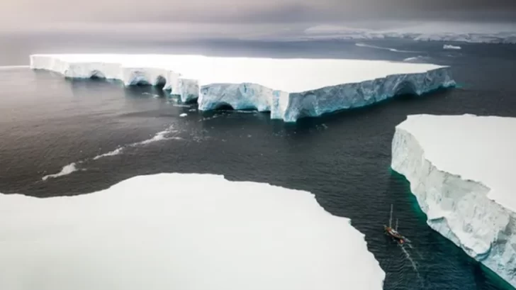 La Antártida perdió un bloque de hielo del tamaño de la Argentina
