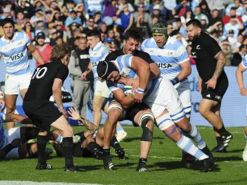 Dura paliza para Los Pumas