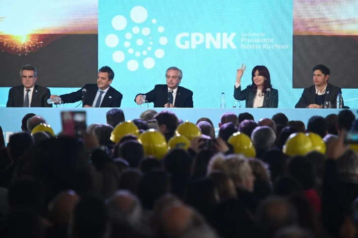 Con fuerte impronta electoral el Gobierno inauguró el GPNK