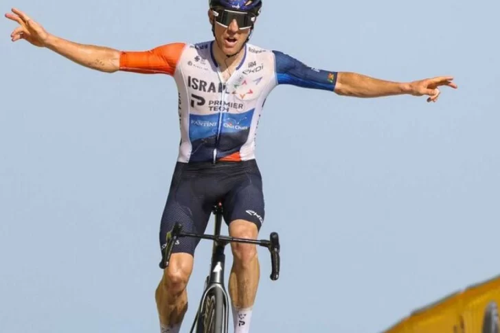 Michael Woods llegó en solitario