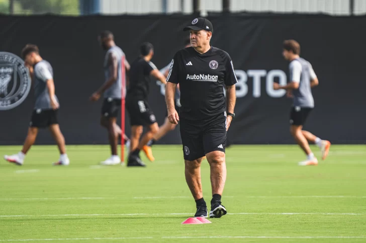 Primer día del Tata Martino en Miami