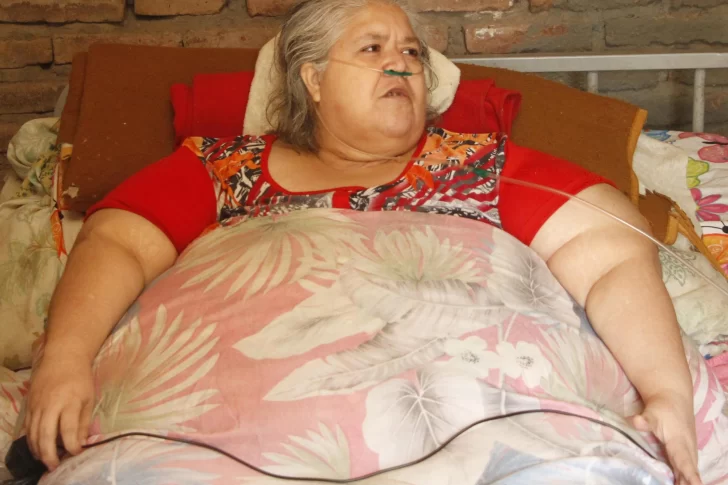 La mujer que pesa 300 kilos ya pudo alquilar una nueva vivienda para vivir
