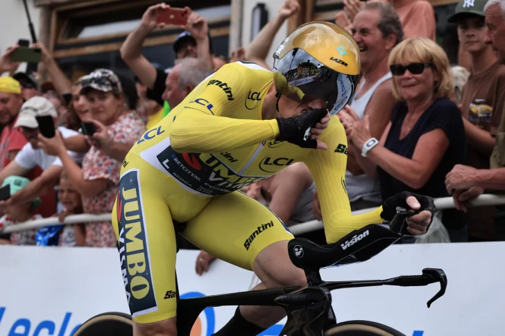 Vingegaard sacó una gran ventaja buscando repetir