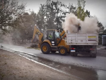 Operativo de limpieza en Pocito Operativo de limpieza en Pocito