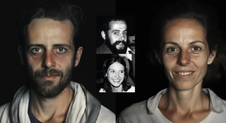 Inteligencia artificial: recrean caras de nietos desaparecidos
