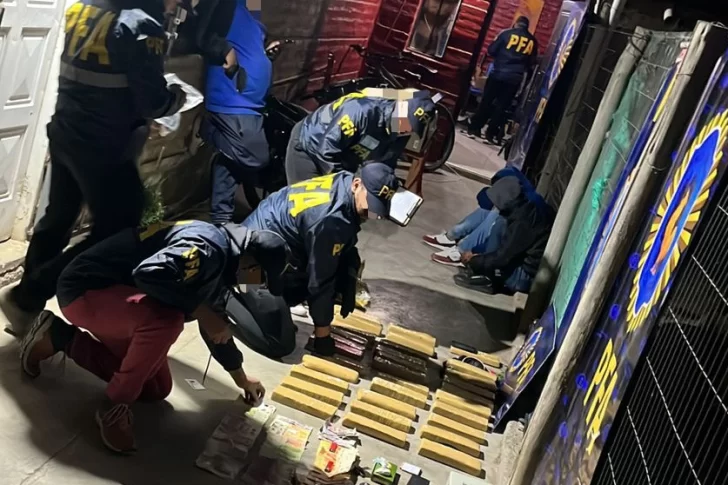 Desbarataron organización narco que operaba en Rivadavia