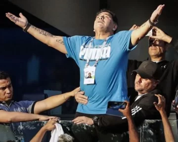 Desde el cielo, el Pelusa y un grito anhelado