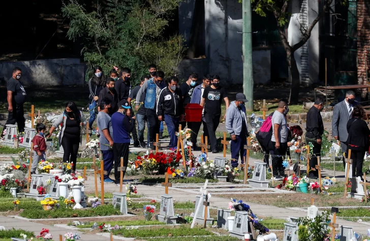 Argentina ya superó los 60 mil muertos, uno cada 10 minutos Argentina ya superó los 60 mil muertos, uno cada 10 minutos