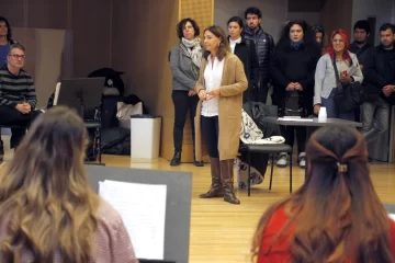 Verónica Cangemi dio cátedra Verónica Cangemi dio cátedra