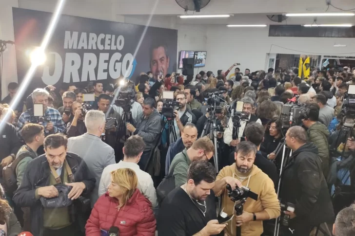 Festejos en el búnker de Orrego-Martín