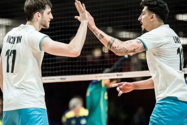 Vuelve la VNL con presencia sanjuanina en cancha: Argentina vs Serbia, hora y TV