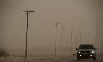 Aseguran que el ventarrón llegará en los primeros minutos de Navidad y durará 2 horas