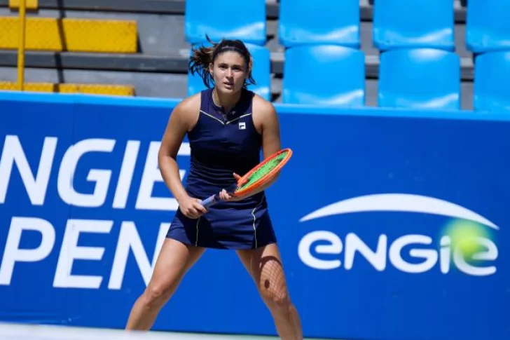 Julia Riera, única argentina que ganó hoy en la “qualy” del US Open