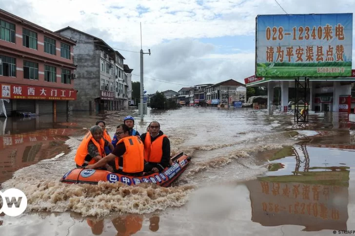 Al menos 78 muertos en China por las inundaciones provocadas por lluvias récord