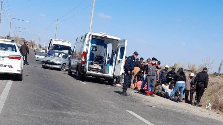 Una combi con chicos con discapacidad protagonizó un grave accidente: hay al menos 8 heridos Una combi con chicos con discapacidad protagonizó un grave accidente: hay al menos 8 heridos