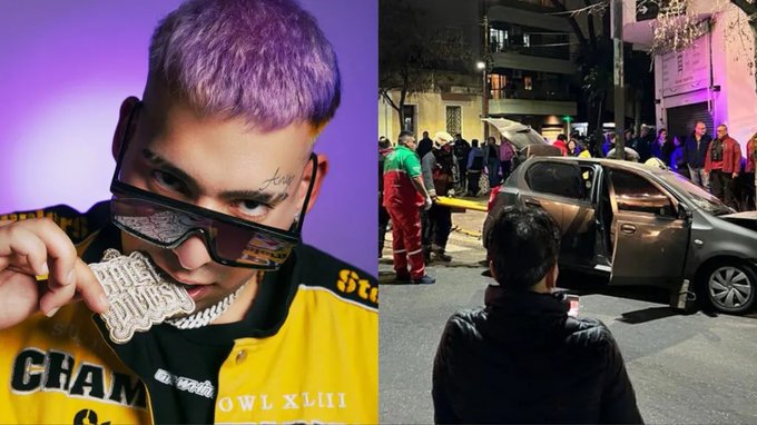 Detuvieron al trapero Kaleb Di Masi: chocó dos veces e intentó darse a la fuga Detuvieron al trapero Kaleb Di Masi: chocó dos veces e intentó darse a la fuga