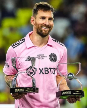 Messi sacó campeón a Inter Miami con 10 goles en un mes Messi sacó campeón a Inter Miami con 10 goles en un mes