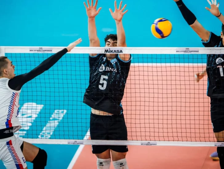 Con el apoyo del Cantoni, Argentina barrió sin problemas a Serbia y es único líder del grupo Con el apoyo del Cantoni, Argentina barrió sin problemas a Serbia y es único líder del grupo