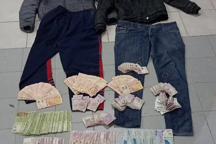 Dos detenidos y secuestro de dinero, ropa y celulares por el asalto a la empresaria