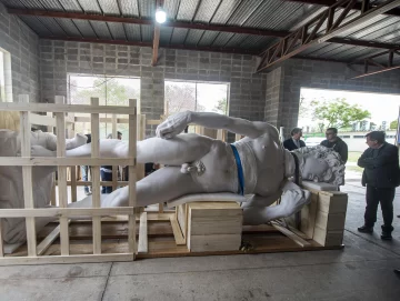 Chaco tiene su propia versión del “David” de Miguel Ángel