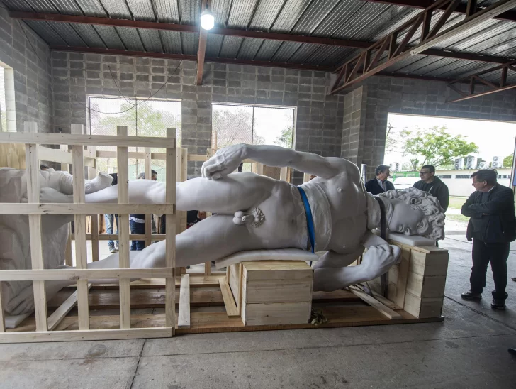 Chaco tiene su propia versión del “David” de Miguel Ángel