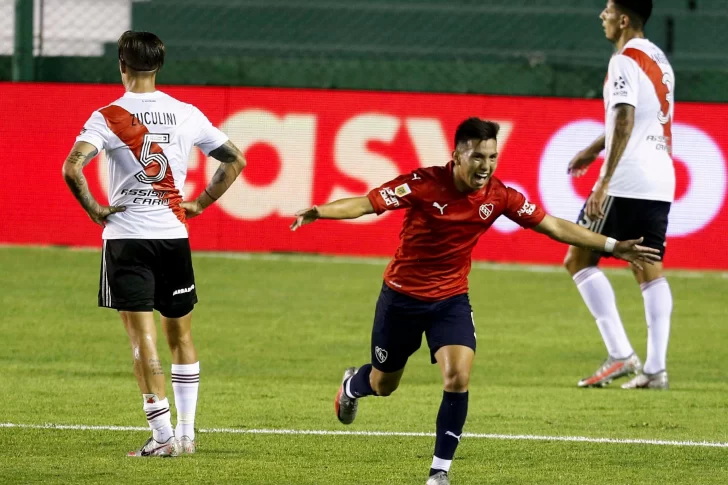 Independiente le ganó a River y lo dejó afuera de la definición del campeonato
