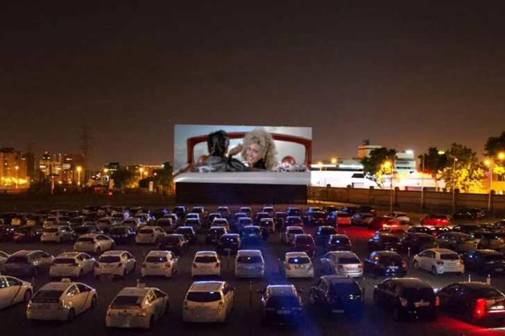El autocine abrirá el 9 de julio