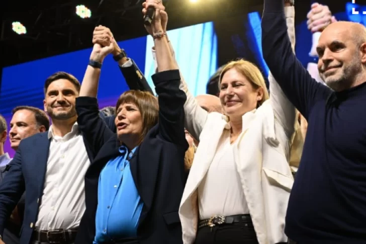 Bullrich y Rodríguez Larreta festejaron en Santa Fe con Pullaro