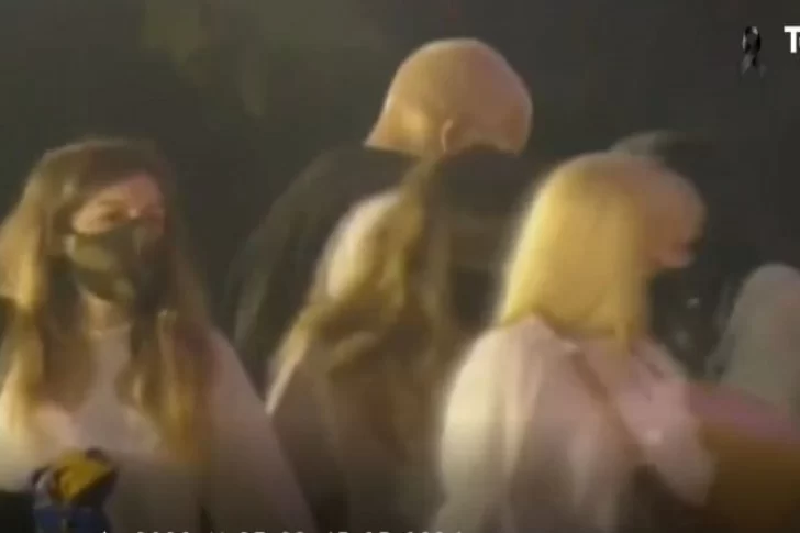 Dalma, Giannina y Claudia llegaron a Casa Rosada para despedir a Maradona