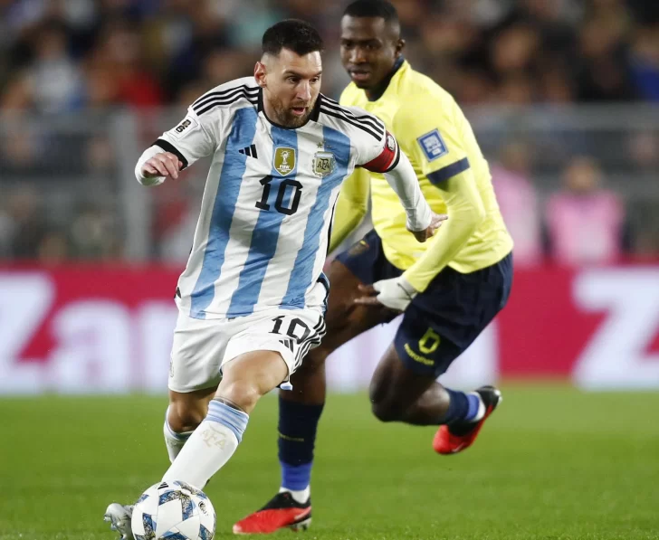 Messi, sin lesión pero es duda