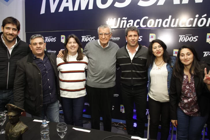 El PJ se une por la candidatura de Massa presidente y Uñac apunta a sacar rédito