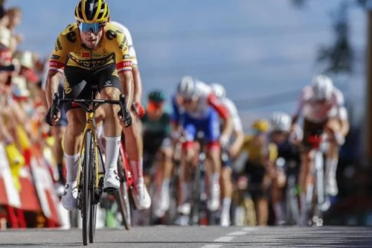 Primoz Roglic ganó la 4° etapa y ahora es líder de la general